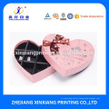 Customized Color Luxury Heart Shape Birthday Gifts Chocolate Packaging Boxes